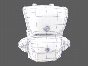 bag cartoon v01 3D Model
