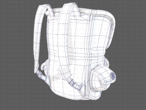 bag cartoon v01 3D Model