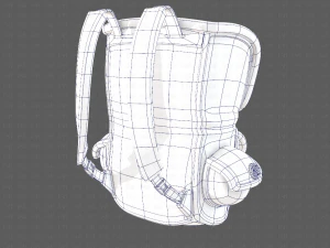 bag cartoon v01 3D Model