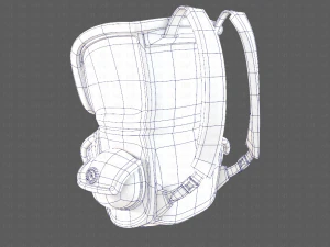 bag cartoon v01 3D Model