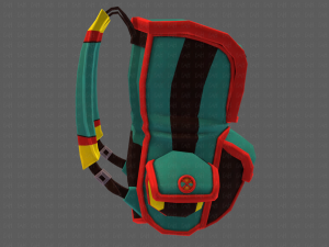 bag cartoon v01 3D Model