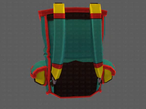 bag cartoon v01 3D Model