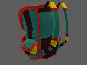 bag cartoon v01 3D Model
