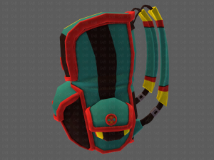 bag cartoon v01 3D Model