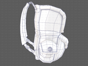 bag cartoon v01 3D Model