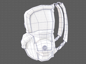 bag cartoon v01 3D Model