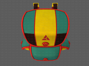 bag cartoon v01 3D Model