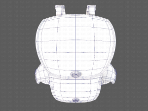bag cartoon v01 3D Model