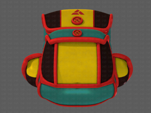 bag cartoon v01 3D Model