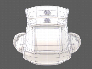 bag cartoon v01 3D Model