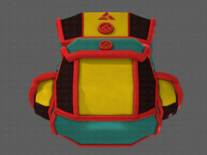 bag cartoon v01 3D Model