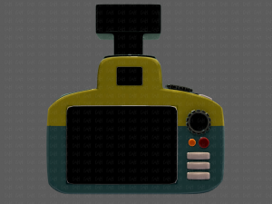 camera cartoon v01 3D 模型