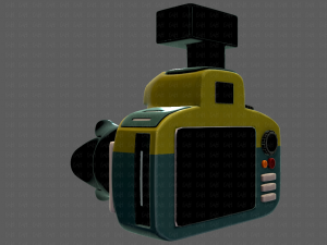 camera cartoon v01 3D 模型