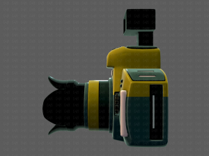 camera cartoon v01 3D 模型