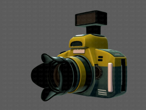 camera cartoon v01 3D 模型