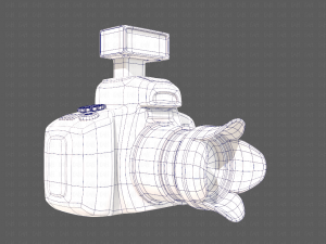 camera cartoon v01 3D 模型