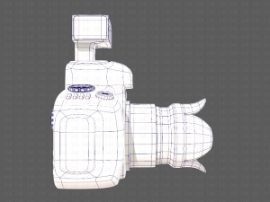 camera cartoon v01 3D 模型