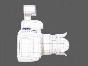 camera cartoon v01 3D Model