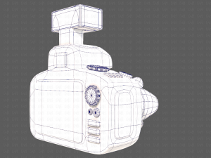 camera cartoon v01 3D 模型