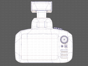 camera cartoon v01 3D 模型