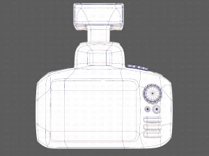 camera cartoon v01 3D Model