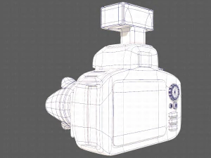 camera cartoon v01 3D Model