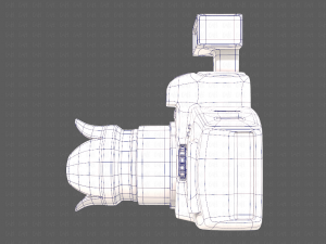 camera cartoon v01 3D 模型