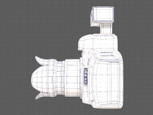 camera cartoon v01 3D Model