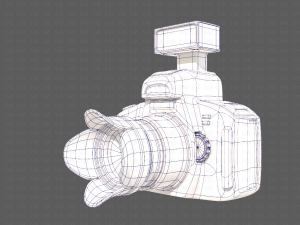 camera cartoon v01 3D 模型