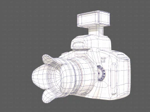 camera cartoon v01 3D Model