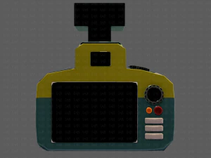 camera cartoon v01 3D Model