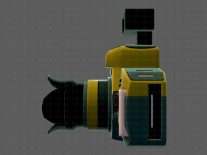 camera cartoon v01 3D 模型