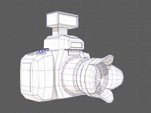 camera cartoon v01 3D 模型
