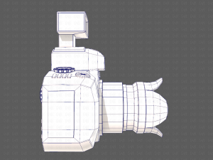 camera cartoon v01 3D 模型