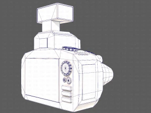 camera cartoon v01 3D Model