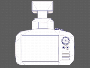 camera cartoon v01 3D 模型