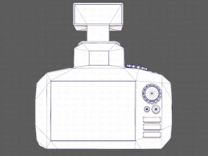 camera cartoon v01 3D Model