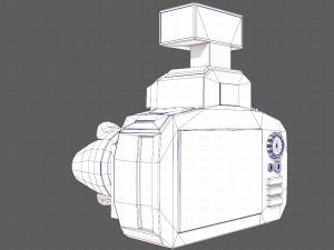 camera cartoon v01 3D 模型