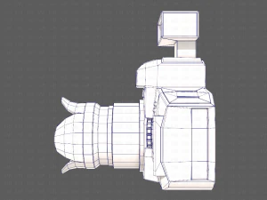 camera cartoon v01 3D Model