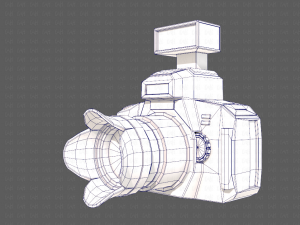 camera cartoon v01 3D 模型