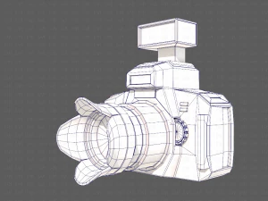 camera cartoon v01 3D Model