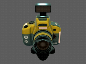 camera cartoon v01 3D 模型