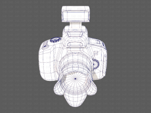 camera cartoon v01 3D 模型