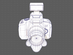 camera cartoon v01 3D 模型