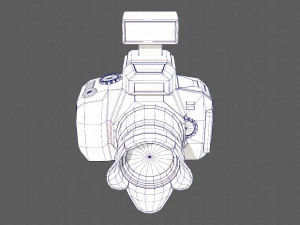 camera cartoon v01 3D Model
