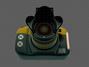 camera cartoon v01 3D 模型
