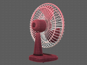 fan cartoon v01 3D Модель