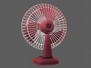 fan cartoon v01 3D Модель