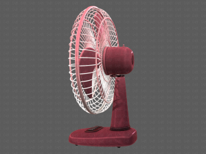 fan cartoon v01 3D Модель
