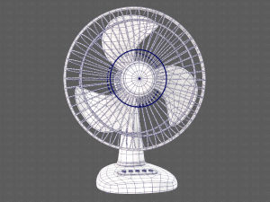 fan cartoon v01 3D Модель